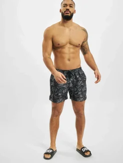 Nachtwäsche & Bademode*GCDS Tropical Badeshorts schwarz