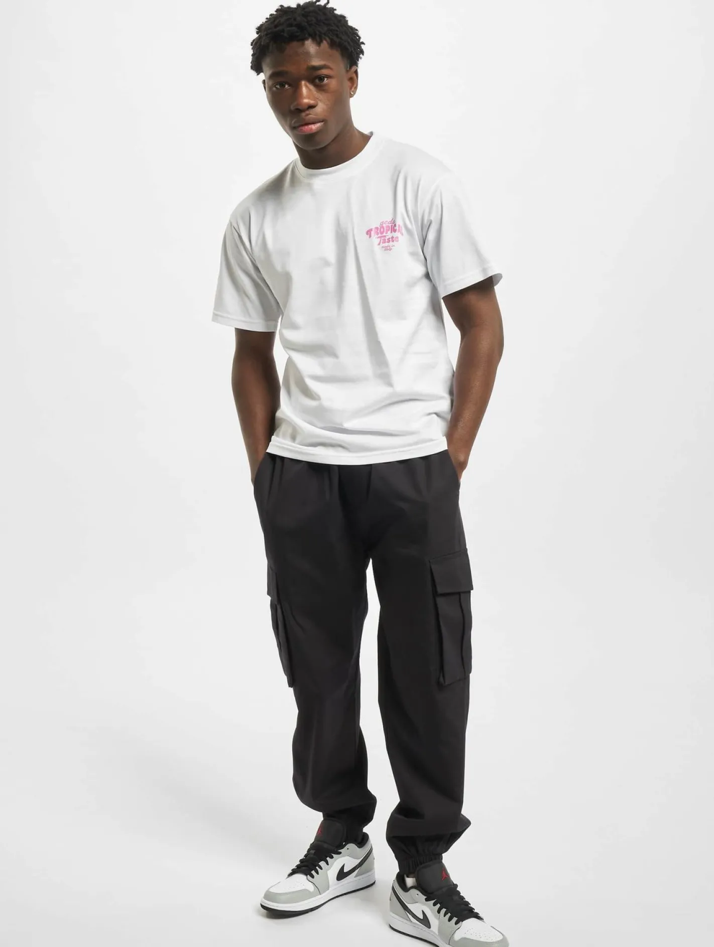 T-Shirts & Tank Tops*GCDS Tropical Taste T-Shirt weiß