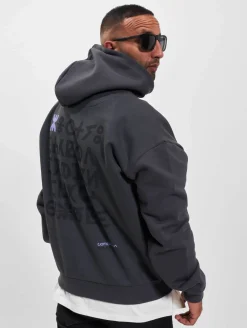 Sweater & Pullover|Pullover & Sweater*Gomorrha Du Maroc AMAZIGH Hoody Dunkelgrau