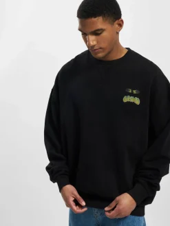 Sweater & Pullover|Pullover & Sweater*GRIND Inc Creepy R Neck Pullover schwarz