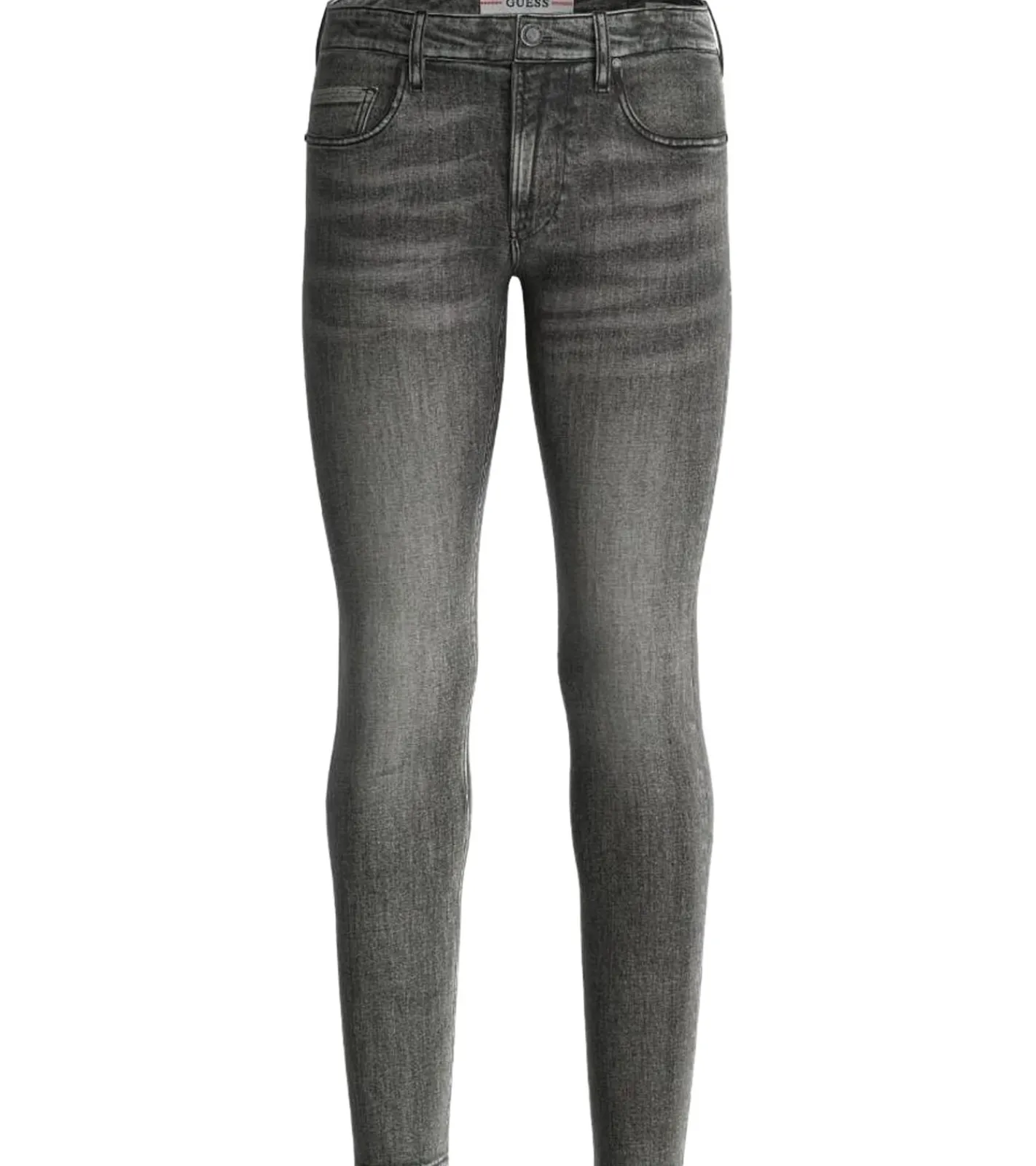 Jeans & Hosen*GUESS Herren modische Skinny-Jeans im 5-Pocket-Style Alltags-Hose M3YA27D4U42 DRMM Grau