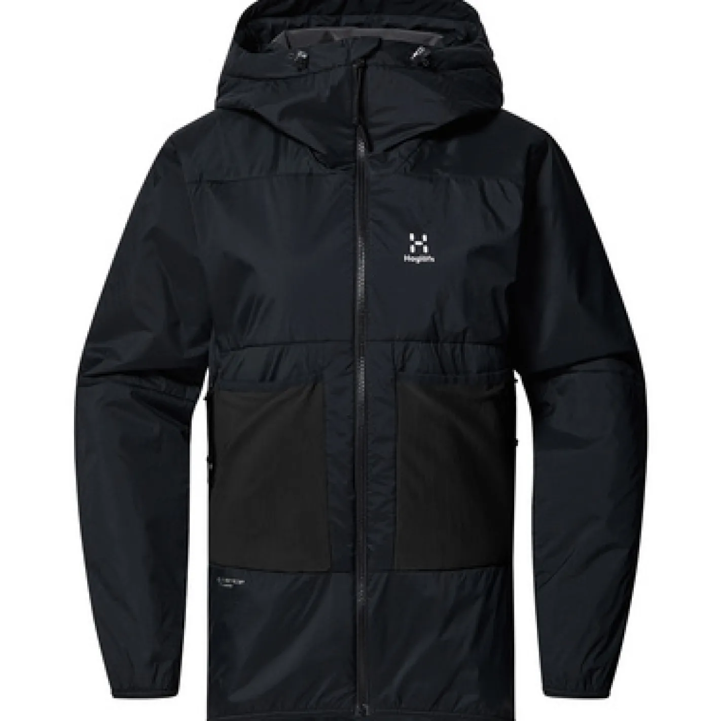 Wintersport|Mäntel & Jacken*Haglöfs Damen Isolationsjacken Spitz Mimic Hoodie Jacke Schwarz