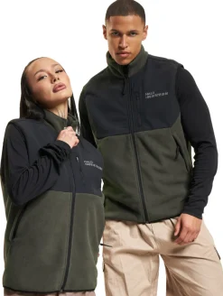 Mäntel & Jacken|Jacken & Mäntel*HALO Blocked Fleece Westen raven