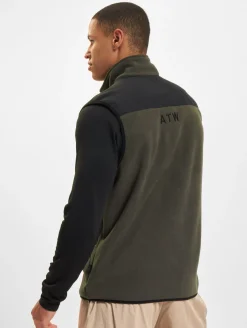 Mäntel & Jacken|Jacken & Mäntel*HALO Blocked Fleece Westen raven