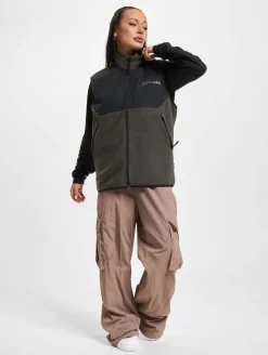 Mäntel & Jacken|Jacken & Mäntel*HALO Blocked Fleece Westen raven