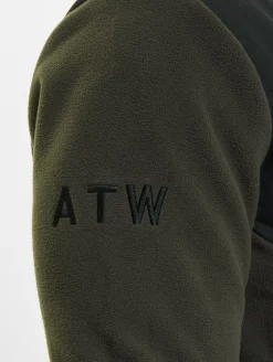 Mäntel & Jacken|Jacken & Mäntel*HALO Blocked Zip Fleece Rabe