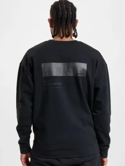 Sweater & Pullover|Pullover & Sweater*HALO Graphic Rundhalspullover schwarz