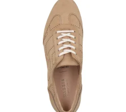 Sneaker & Turnschuhe*HASSIA Damen Sneaker stylische Echtleder-Schuhe Schnür-Schuhe 1-30 1652 Hellbraun