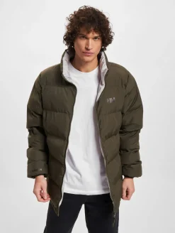 Jacken & Mäntel*Helly Hansen YU 23 Wendbare Pufferjacke Utility-Grün