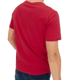 T-Shirts & Tank Tops*O46bpx Herren T-Shirt mit weihnachtlichem Motiv Baumwoll-Shirt Sommer-Shirt Kurzarm-Shirt 958089 Rot