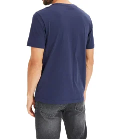 T-Shirts & Tank Tops|T-Shirts & Tank Tops*O46bpx Herren T-Shirt mit weihnachtlichem Motiv Baumwoll-Shirt Sommer-Shirt Kurzarm-Shirt 951021 Dunkelblau