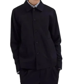 Jacken & Mäntel*BARO Herren Woll-Jacke Voice 2029 Übergangs-Jacke Frühlings-Jacke Dunkelmarine