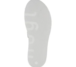 Zehentrenner & Sandalen*högl Damen Strand-Pantolette mit Batikprint Sommer-Schuhe 3-10 0738 2299 Braun/Bunt