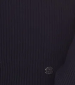 Sweater & Pullover|Tops & T-Shirts*H.I.S Damen Longsleeve geripptes Langarm-Shirt Sommer-Oberteil 74376002 Schwarz