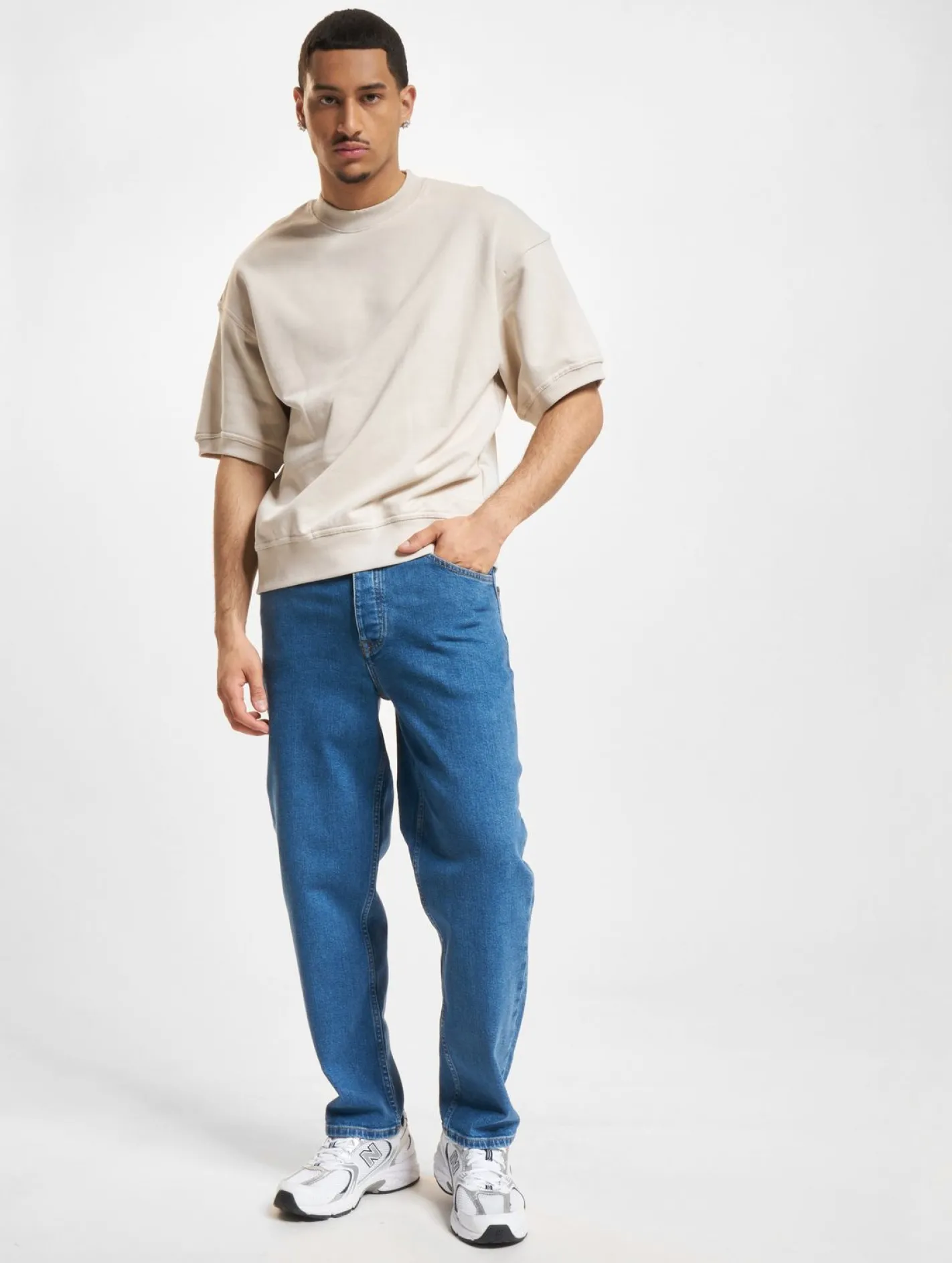 Jeans & Hosen*HOMEBOY x-tra BAGGY Denim verwaschen blau