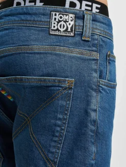 Jeans & Hosen*HOMEBOY X-Tra Loose Flex Baggy Jeans Denim verwaschenes Blau