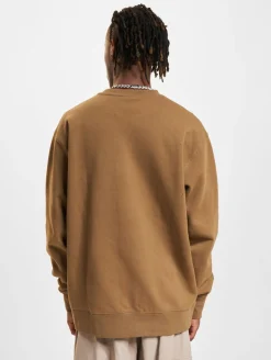 Sweater & Pullover|Pullover & Sweater*HUF Quality Crewneck Pullover schlamm