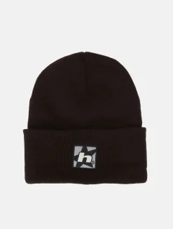 Caps & Mützen*HUF Star Box Logo Beanie Mützen schwarz