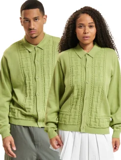 Sweater & Pullover|Pullover & Sweater*HUF Towner Strickjacken pistazie