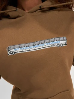 Sweater & Pullover|Pullover & Sweater*HUF Transport Hoodie schlamm