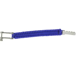 Schmuck*I-BRACE Paracord Armband Survival-Seil zum Armband geflochten aus reißfestem Parachute Cord 550 Cord IB1027 Blau