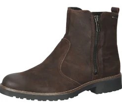 Boots & Stiefel*igi&co Damen Winter-Stiefelette Echtleder-Booties Made in Italy 8150533 Braun