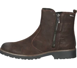 Boots & Stiefel*igi&co Damen Winter-Stiefelette Echtleder-Booties Made in Italy 8150533 Braun