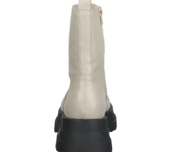 Boots & Stiefel*ILC Nepels 2-01 Damen Stiefel in Biker-Optik Herbst-Schuhe mit Steppung C44-6101-06 Beige