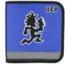 Rucksäcke & Taschen*BioworldMerch INSANE CLOWN POSSE CD-Hülle von der Horrorcore Rap-Band reflektierend für 24 CD´s Blau/Schwarz/Weiß/Gelb