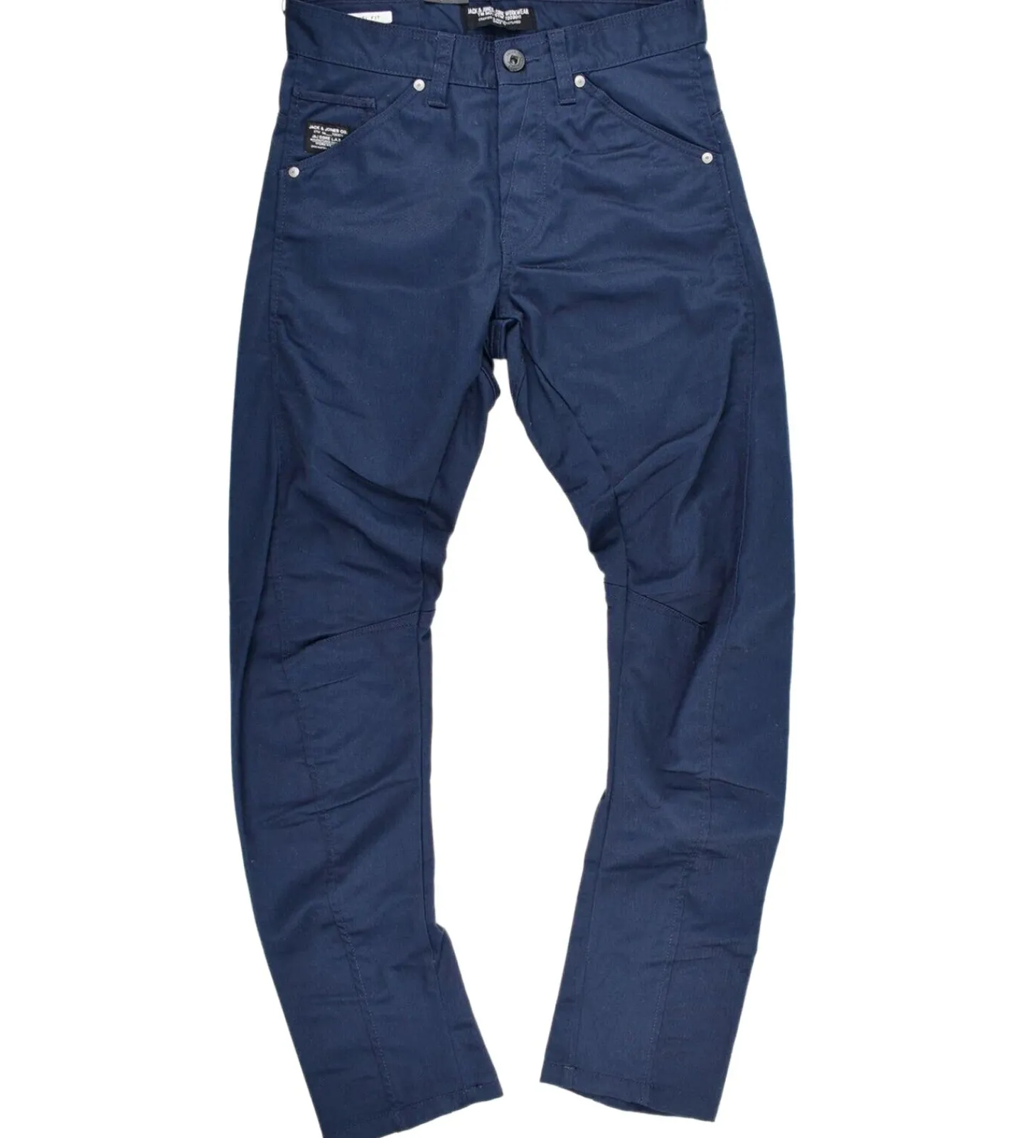 Jeans & Hosen*Jack & Jones Core Dale Herren Slim-Fit-Jeans modische Freizeit-Hose im 5-Pocket-Style 12072721 Navy