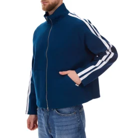 Pullover & Sweater|Jacken & Mäntel*Jack & Jones COREFLEX Herren Layer-Jacke Oversized Hemd-Jacke 12278735 Dunkelblau