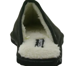 Hausschuhe & Pantoffeln*Jack & Jones Dudely Hausschuh gefütterte Pantoffeln Hausschlappen 12187557 Schwarz