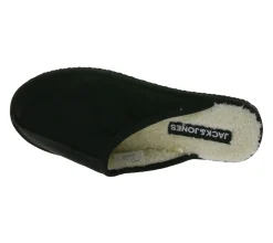 Pantoffeln & Hausschuhe|Hausschuhe & Pantoffeln*Jack & Jones Dudely Hausschuh gefütterte Pantoffeln Hausschlappen 12187557 Schwarz, Blau oder Braun
