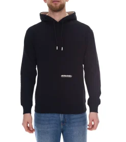 Pullover & Sweater*Jack & Jones Elegacy Herren Hoodie Kapuzen-Pullover Baumwoll-Sweater 12256534 in Schwarz oder Blau
