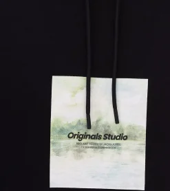 Pullover & Sweater*Jack & Jones Esterbro Newton Herren Kapuzen-Pullover Baumwoll-Pullover mit Originals Studio Print 12266801 Grau, Schwarz oder Beige