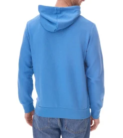 Pullover & Sweater*Jack & Jones Herren Kapuzen-Pullover Baumwoll-Pullover mit Superior Schriftzug Langarm-Shirt 12255617 Hellblau