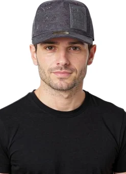 Caps & Mützen*BioworldMerch Jack Daniel's Unisex Base Cap Flat-Rim Freizeit-Cap mit Klettverschluss Snapback-Cappy SB140101JDS Schwarz