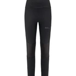 Sportunterbekleidung|Fitnessmode & Jogginghosen*Jack Wolfskin Damen Tights Leggings Kammweg Tights Schwarz