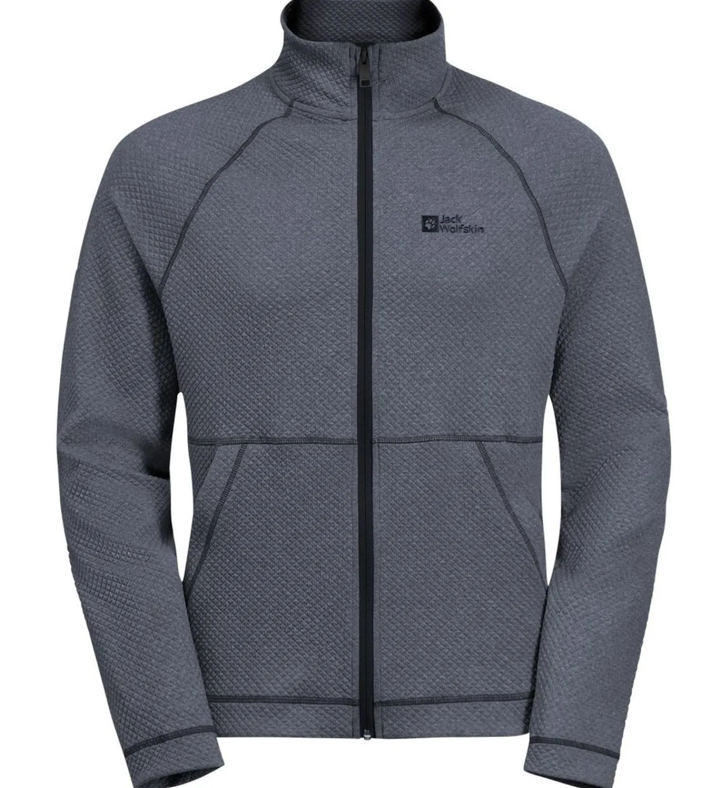 Pullover & Sweater|Jacken & Mäntel*Jack Wolfskin Fernweh Jkt Herren Jacke Übergangs-Jacke mit Stehkragen 1711471_6000_003 Grau