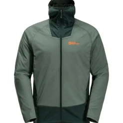 Jacken & Mäntel*Jack Wolfskin Herren Kunstfaserjacken Alpspitze Ins Hybrid Jacke Grün