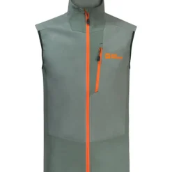 Jacken & Mäntel*Jack Wolfskin Herren Softshellwesten Alpspitze Weste Grün