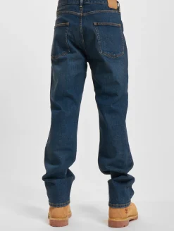 Jeans & Hosen*JEANERICA Herren Baumwoll-Jeans im Loose Fit Style Freizeit-Jeans dunkelblau