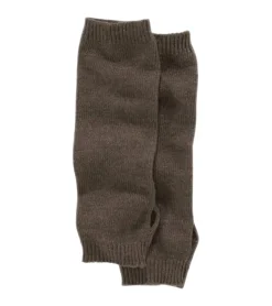 Handschuhe & Schals*J.Jayz Damen Feinstrick-Stulpen mit Woll- und Kaschmiranteil leichte Winter-Arm-Stulpen wärmende Handschuhe 93785008 Braun