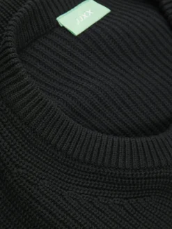 Sweater & Pullover*JJXX Mila Twist Rundhalspullover schwarz