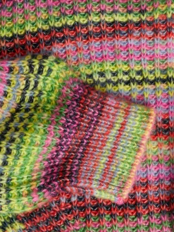 Sweater & Pullover*JJXX Simone Space Dye Rundhalspullover feurig rot/multi space dye