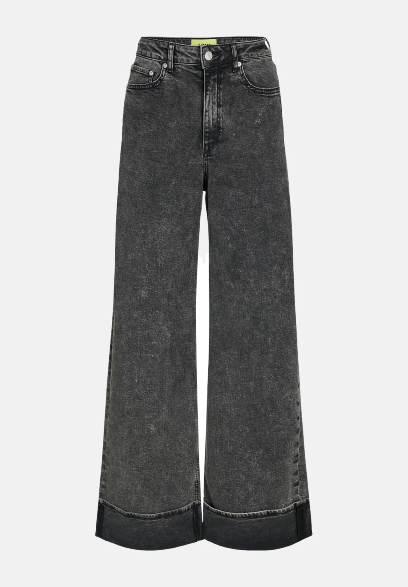 Hosen & Jeans*JJXX Tokyo Wide Fold High Waist Jeans grauer Denim