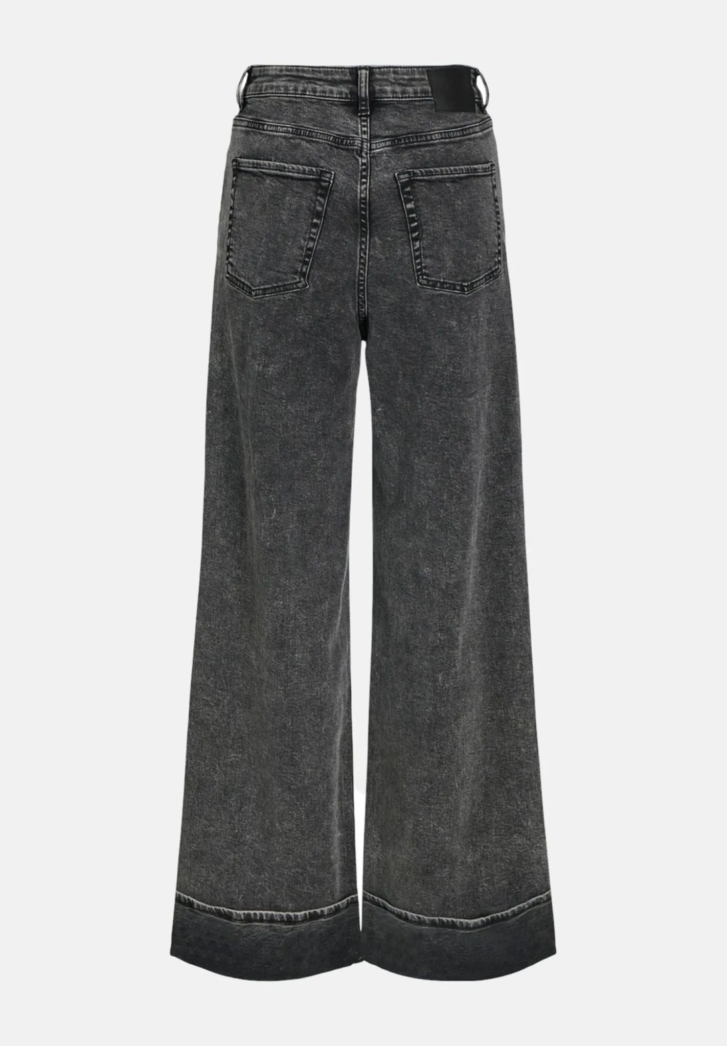 Hosen & Jeans*JJXX Tokyo Wide Fold High Waist Jeans grauer Denim