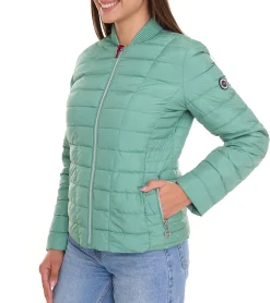 Mäntel & Jacken*KangaROOS Damen Jacke wattierte Stepp-Jacke mit Stehkragen 26851064 Grün