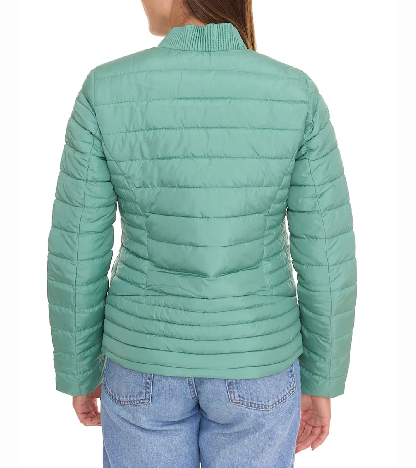 Mäntel & Jacken*KangaROOS Damen Jacke wattierte Stepp-Jacke mit Stehkragen 26851064 Grün