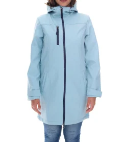 Mäntel & Jacken*KangaROOS Damen Softshell-Jacke wasserabweisende Outdoor-Jacke 79417134 Hell-Blau